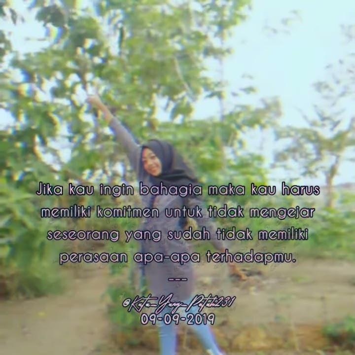 Story Wa Keren Kekinian | Status Wa Terbaru | Komitmen -Kata Yang Patah