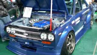 極美車!510型ブルーバード＆福岡カスタムカーショーの動画