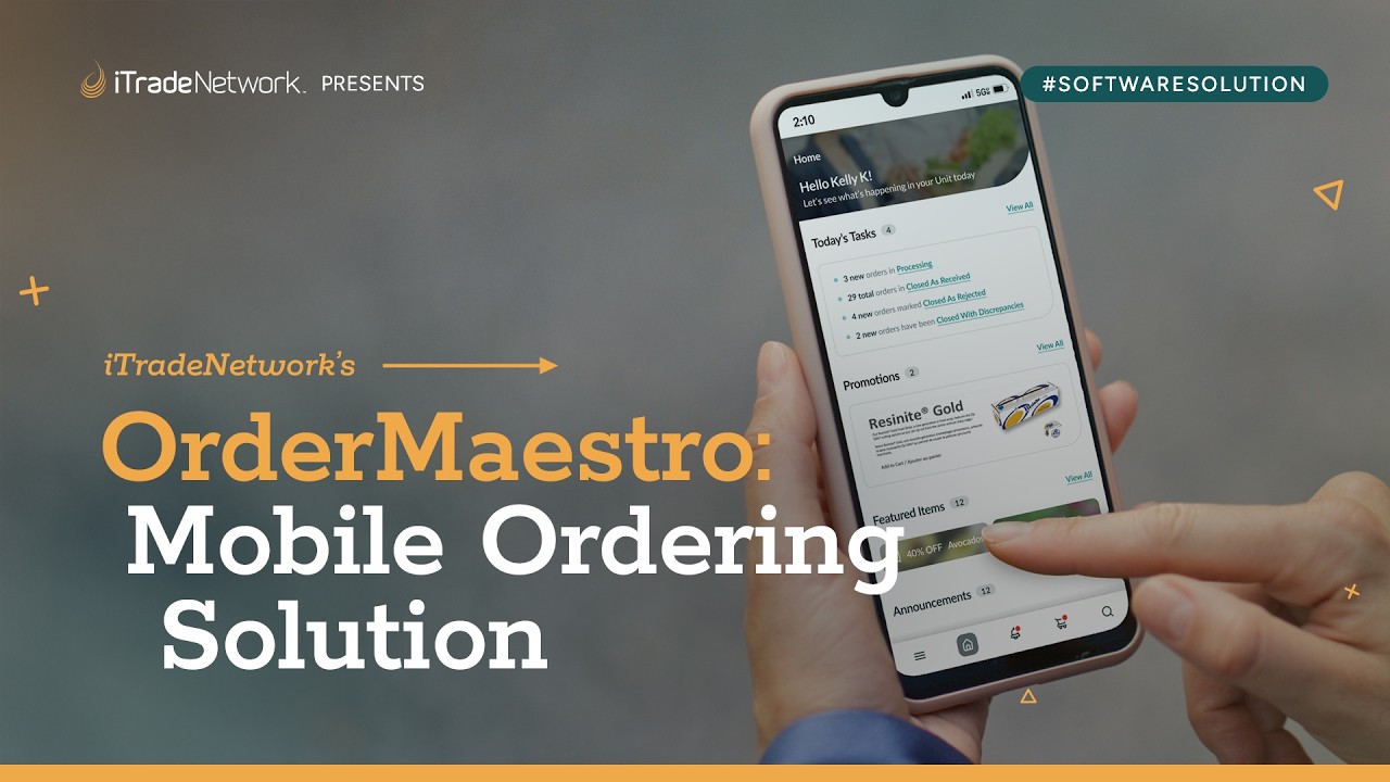 OrderMaestro product overview video preview.