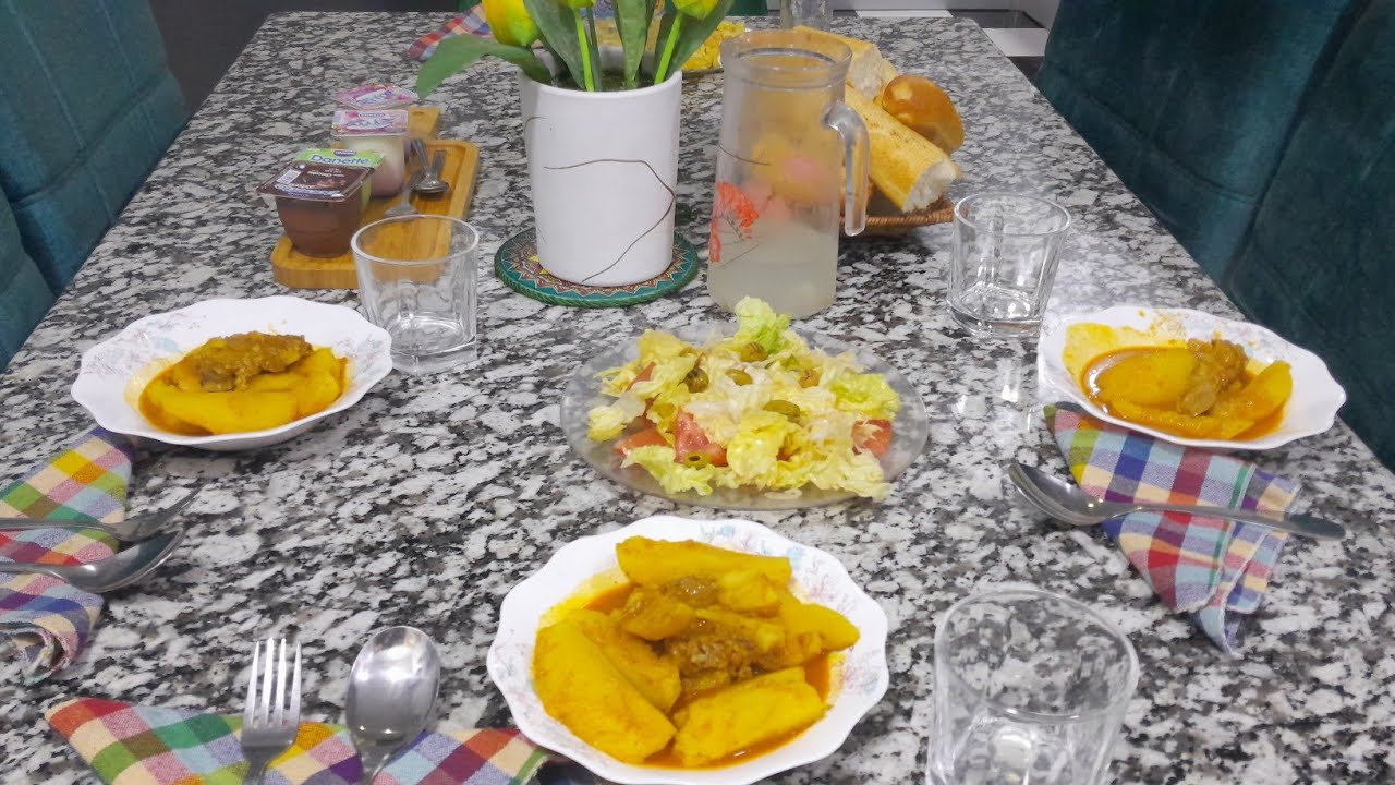 حلفت الا نديرها كنت متوحشتها روتين المرأة  الجزائرية كي تعول على روحها وتزير حزامها