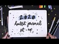 2020 Bullet Journal Set Up + January Plan With Me 💫