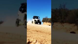 Slow Mo RZR trail drive by with trippy engine sound.