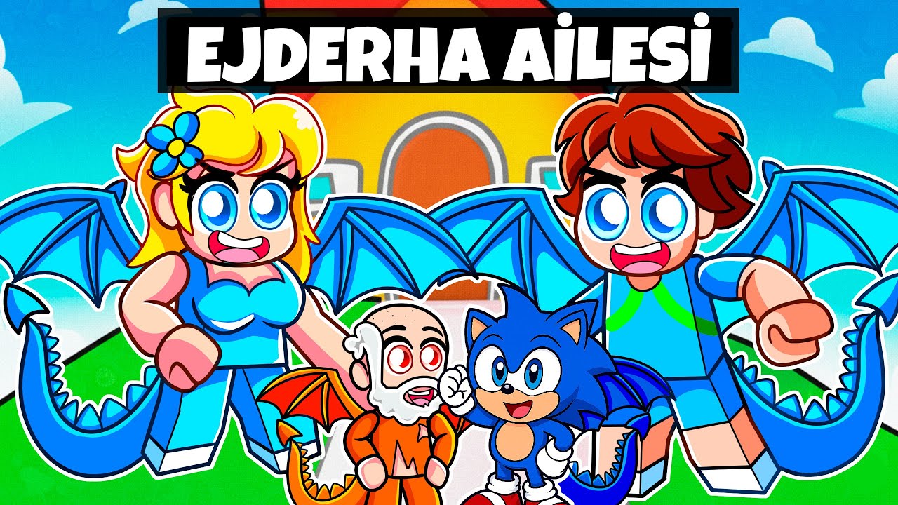 EJDERHA AİLESİNE SAHİP OLDUM 😱 Roblox...