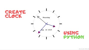 DDSRY- | Python Graphic Project | How to Create Clock GUI using Python | Python Graphics-DDSRY👍👍👍