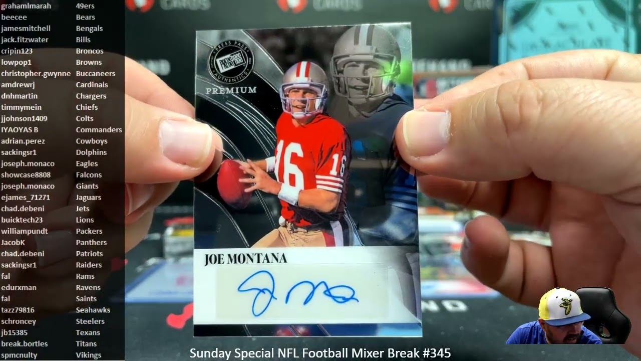 4/5/2026 Sunday Special NFL Football Mixer Break #345