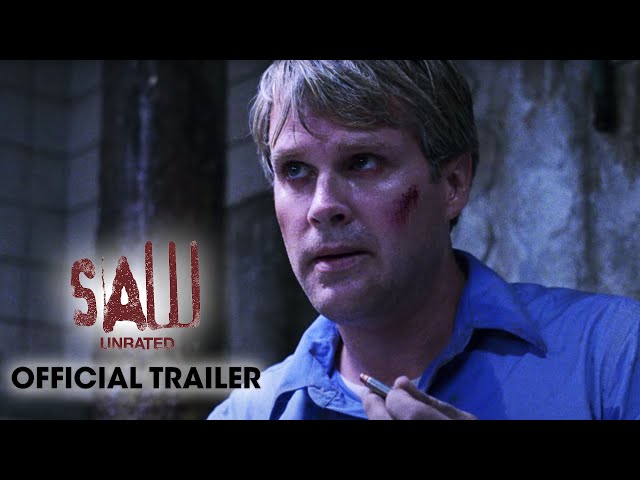 Saw – Unrated 4K (2004 Movie) Official Trailer – Cary Elwes, Leigh Whannell, Danny Glover