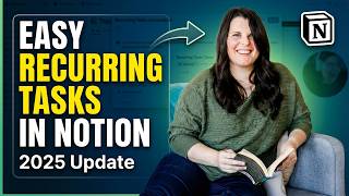 Notion Recurring Tasks Without the Mess (New Update)