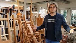 SCHILDERSEZEL Waar Moet Je Op Letten? Atelier Ezel, Kantelbaar Aquarel Ezel, Venice, Peperbus - YouTube