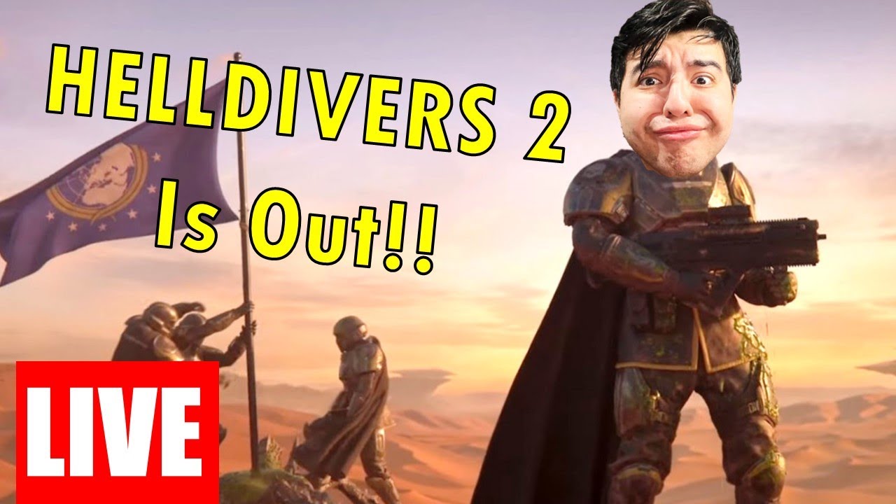 HELLDIVERS 2 IS REALLY FUN . STREAM BACK UP (LIVE - 2.9.24) - YouTube