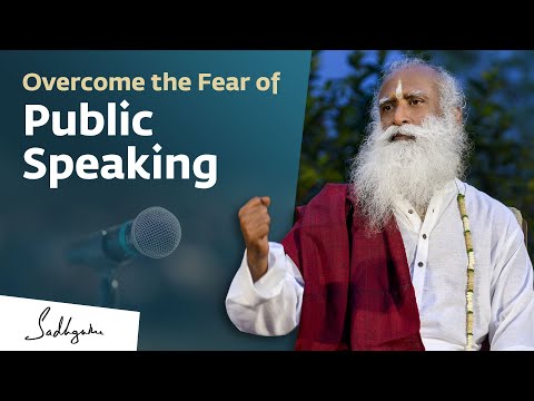 Sadhguru’s approach to great public speaking | Sadhguru