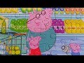 Свинка Пеппа в Супермаркете - собираем пазлы для малышей | Merry Nika