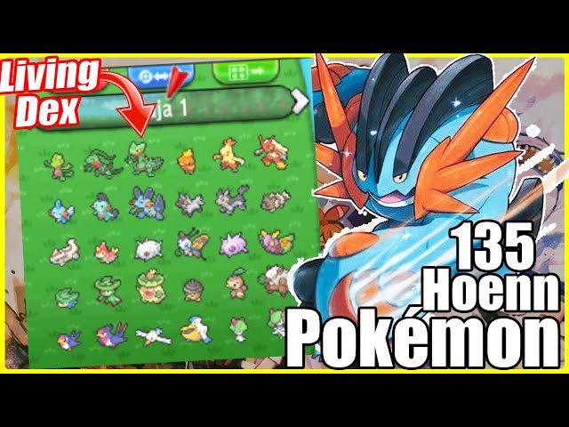 Cómo Capturar Los 134 Pokémon de Hoenn en Omega Ruby & Alpha Sapphire -  Full Living Dex 