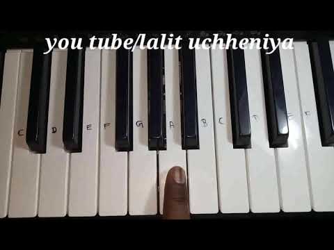 sanu-ek-pal-chain-na-aave-piano-tutorial-|-raid-|-piano-lessons-|-how-to-play-piano