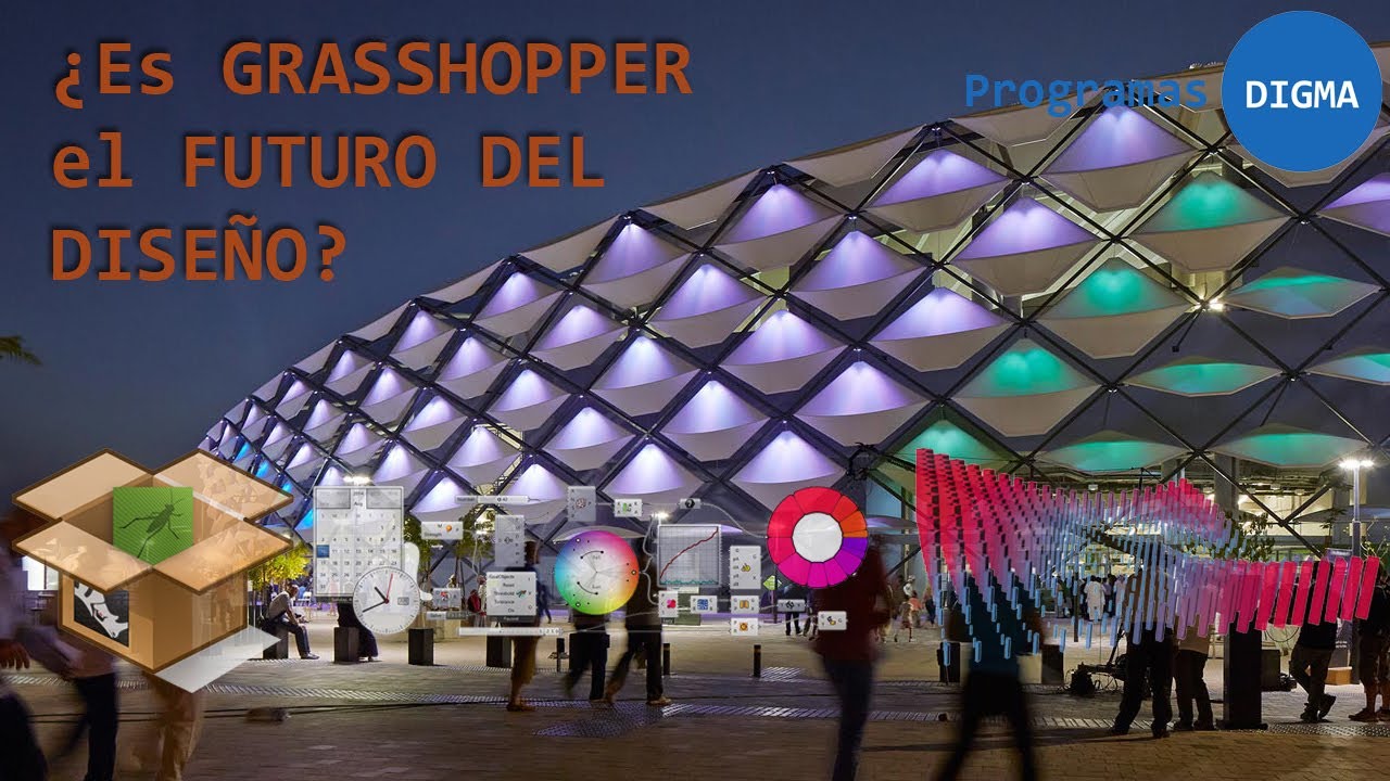 Que es GRASSHOPPER y como el DISEÑO PARAMETRICO creara los diseños del futuro l Programas