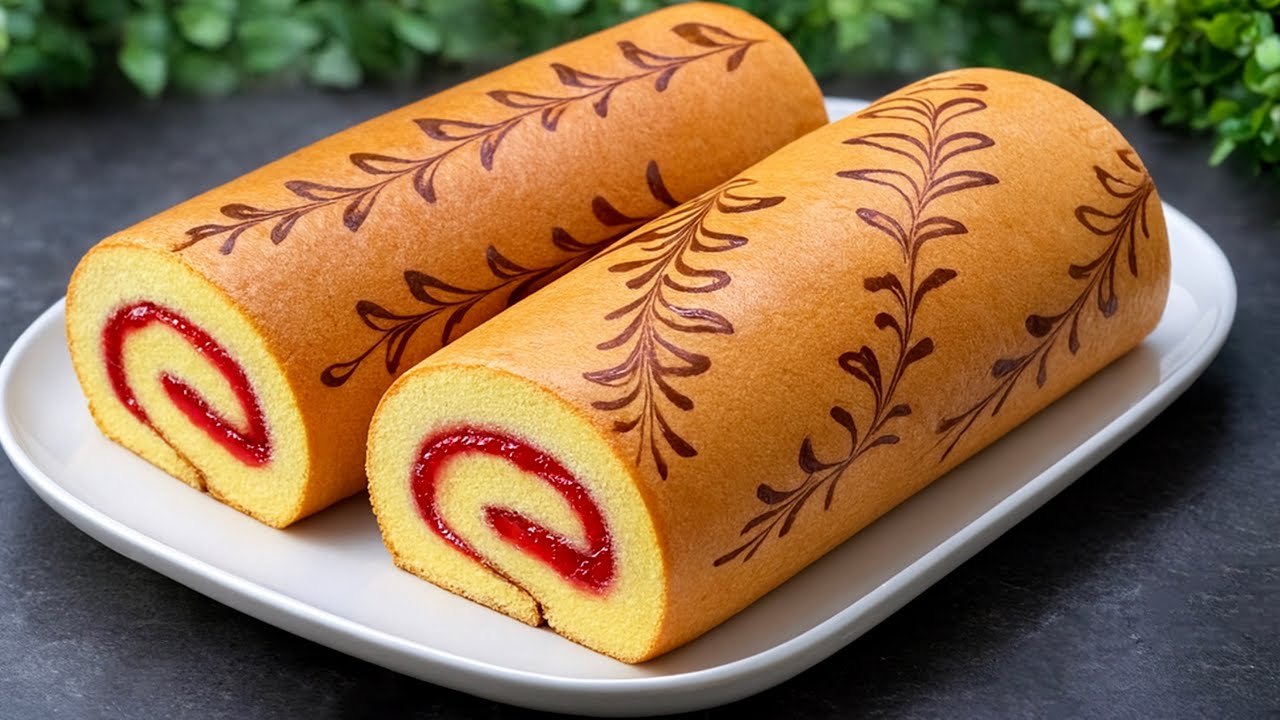 CARA MUDAH MEMBUAT BOLU GULUNG YANG ENAK DAN LEMBUT