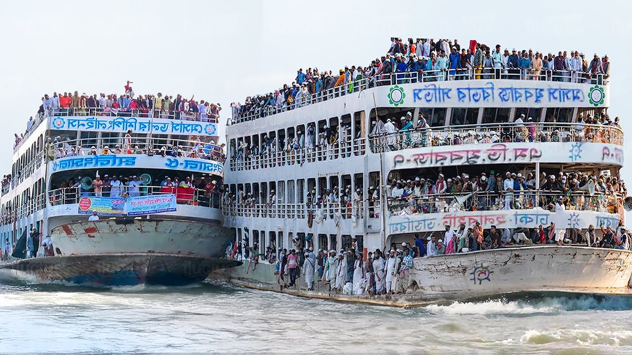 Why People Risk Their Lives Riding Overcrowded Ferry