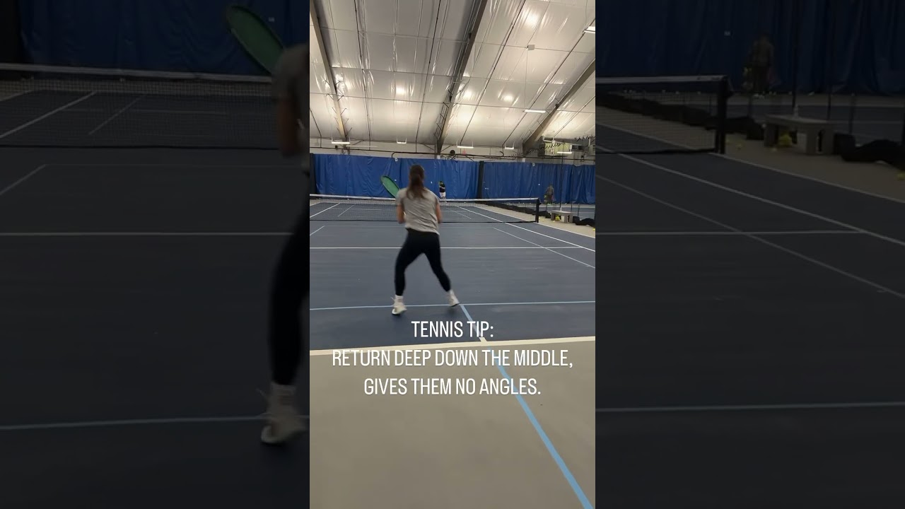 RETURN TIP: DEEP DOWN THE MIDDLE WILL LEAVE THEM NO ANGLES 