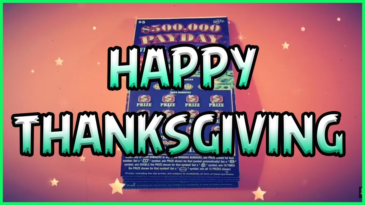 HAPPY THANKSGIVING!! (7) $5 Payday - Florida Lottery ...