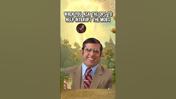 When you ask the dps to help interupt the mobs #wow #worldofwarcraft #warcraft