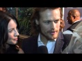 OUTLANDER | Sam Heughan Caitriona Balfe | The "Stiff One" Comment!