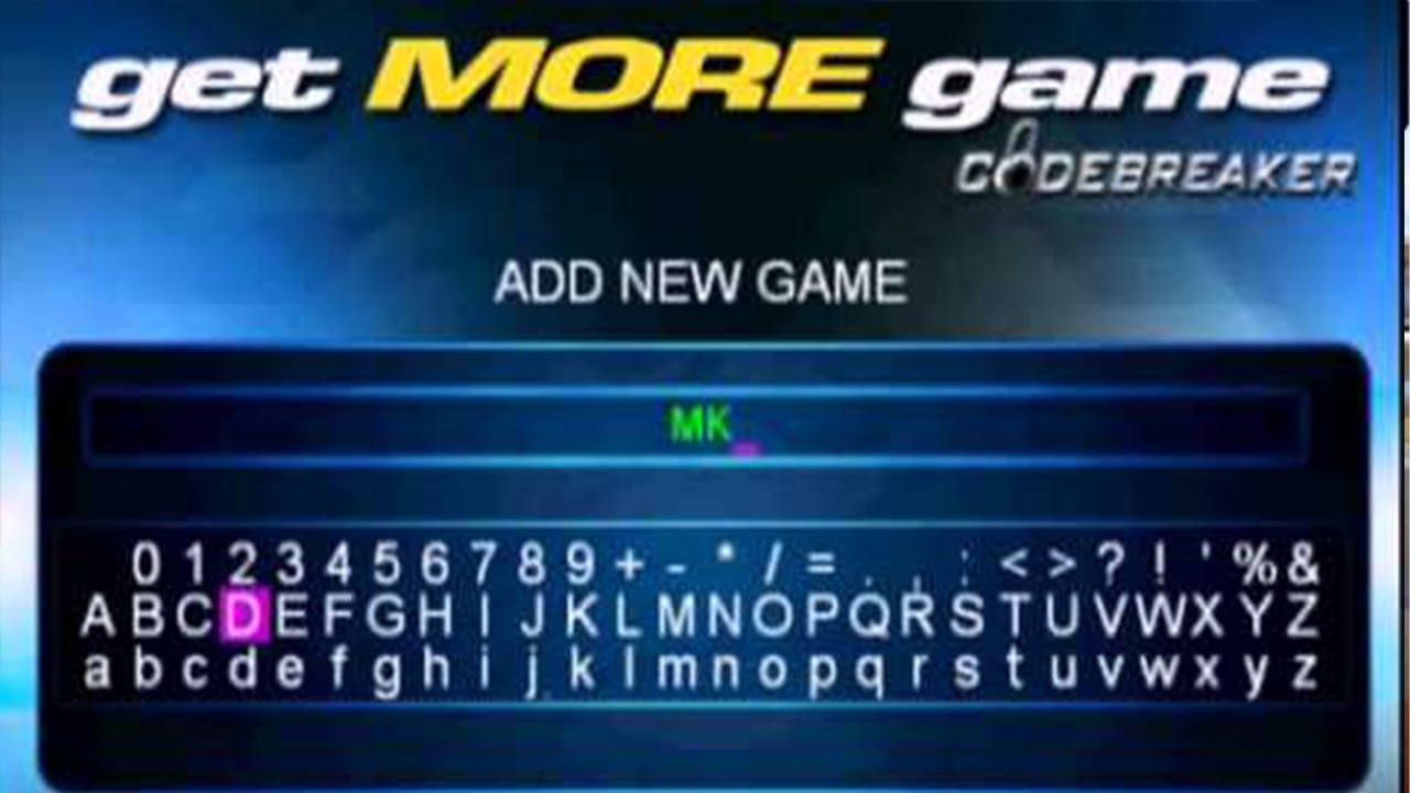 Codebreaker V10.1 Updated 2048Games PAL & NTSC Full Tutorial 