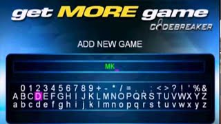 How to add games and codes to Codebreaker for ps2 Cheats