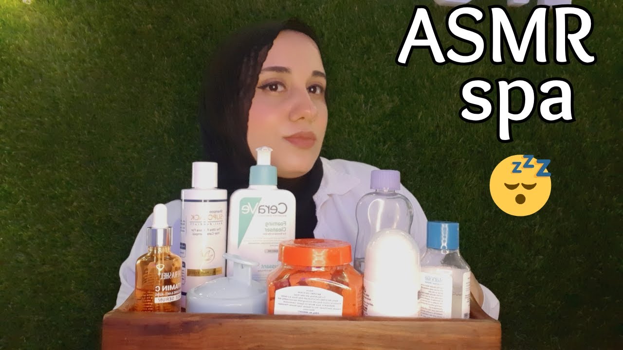 تعالي اهتم بيكي وبجمالك في ال سبا اي اس ام ار ASMR Arabic SPA Skin Care Roleplay #asmr