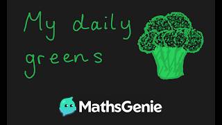 New MathsGenie - Daily Greens