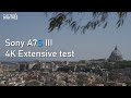 Sony A7S III 4K Extensive Video Test in Roma (review in description). Footage, Slowmotion, Low Light