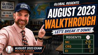 Global History Regents Review | August 2023 Multiple Choice Walkthrough