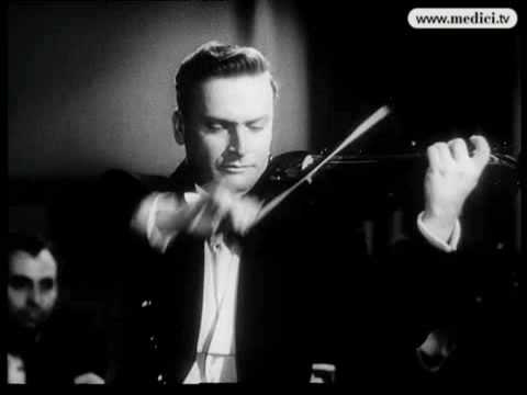 Yehudi Menuhin plays Mendelssohn violin concerto