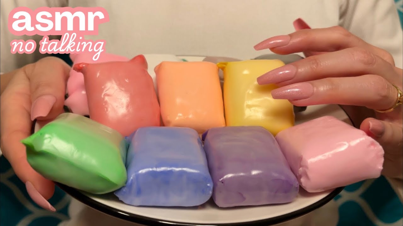 ASMR * Wax Covered Clay Cracking & Tapping!