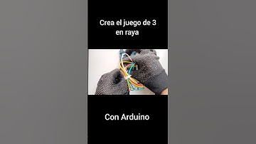 Crea el juego de 3 en raya con arduino #electronica #juegos #arduino #aprender #enseñanza #wirelix