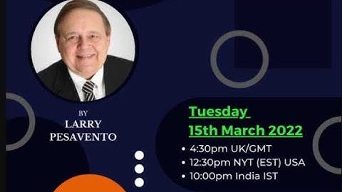 Larry Pesavento WEBINAR /seminar /Trading