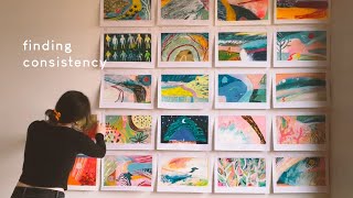 Paint with Me | what I learned from 26 paintings | abstract painting series