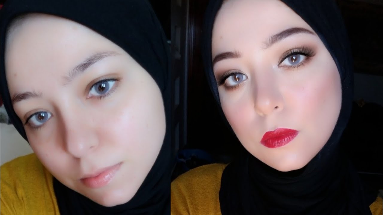 full face of maybelline makeup /ميك اب كامل من براند مايبلين