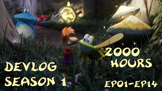 Making of Rayman 3 fan Remake in Unreal Engine | DevLog Season 1 [Ep01-Ep14]