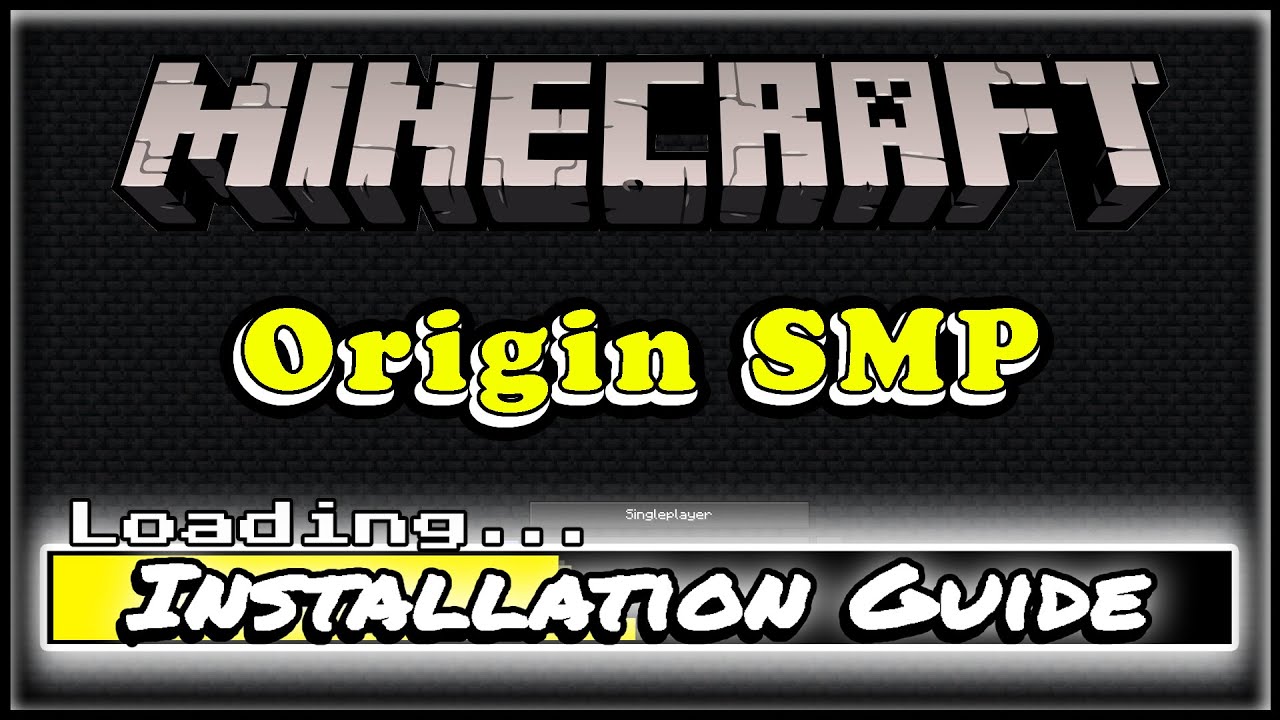 How To Download and Install Origin SMP for Minecraft