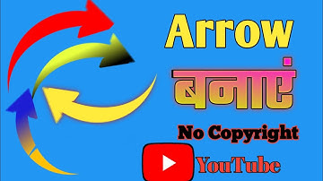 how to make arrow !! how to make Arrow in pixellab !! arrow Kaise banaen !! No copyright arrow