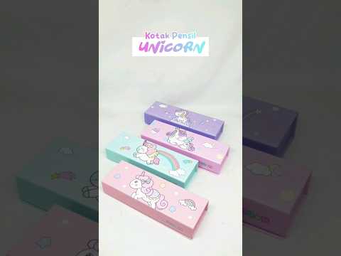 Pencil Case Unicorn🦄 #atk #stationary #alattulis #pencilcase #pencilcaseunicorn #kotakpensil