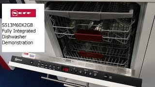 Neff S513M60X2GB Integrated Dishwasher