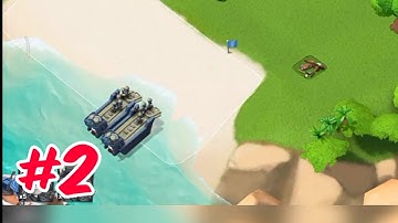boom beach - gameplay walkthrough - part 2 (android, iOS)
