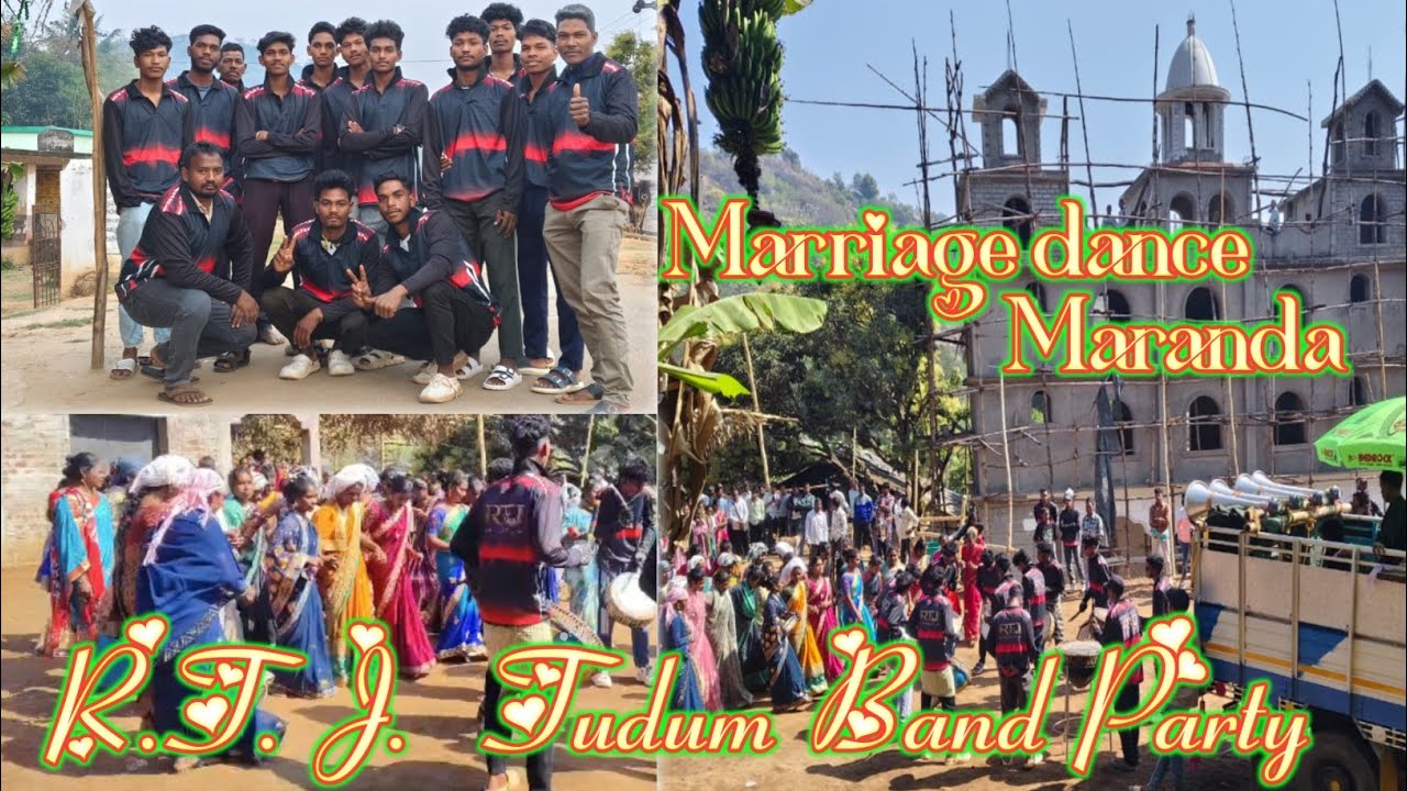  New R . T . J  , tudum Band Party // maranda village, Marriage dance video 📷        #dancevideo
