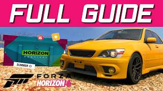 Forza Horizon 6 TREASURE HUNT Nangan Region (Summer Festival Playlist Treasure Chest Location)