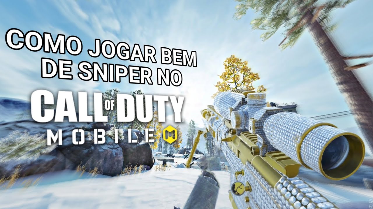 como jogar bem de SNIPER no COD MOBILE em 2025 (dicas+classes+sensibilidade)