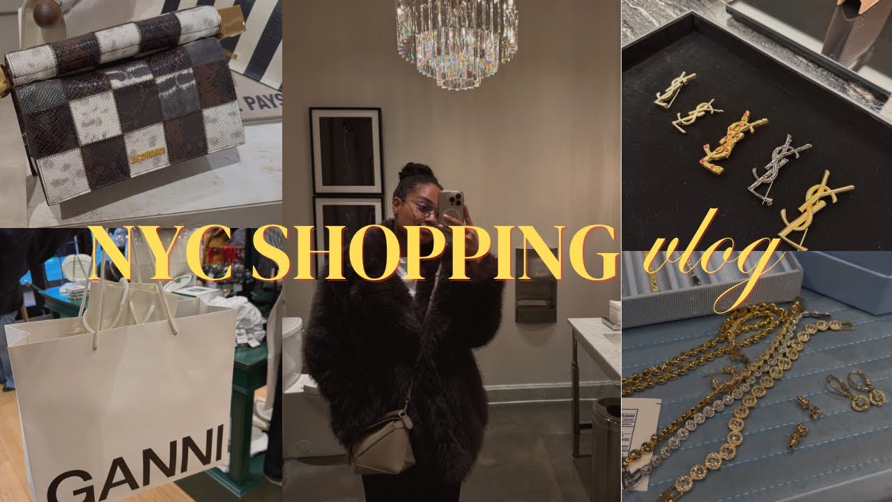 Видеоблог о покупках - Вудбери Коммонс, GANNI, JACQUEMUS, YSL и другие бренды | Жаклин Ноэль