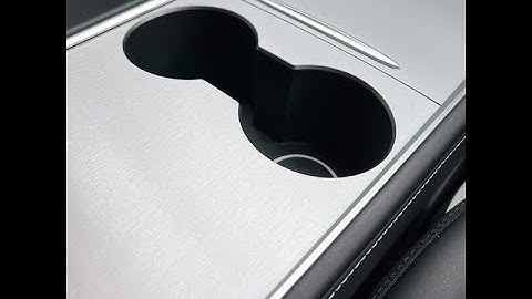 centerconsole wrap for Model Y and Model 3- installation | Tesla-Protect
