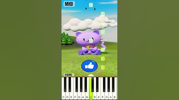 How many times has Catnap catch motion? Smiling Critters @ssielstudio - Piano Tutorial