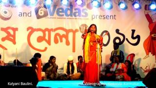 Vocal - kalyani baulini. event manush mela 2016, place patuli thana,
melar math, west bengal, india, date 03/12/2016 videography gobinda
karmakar. i ...