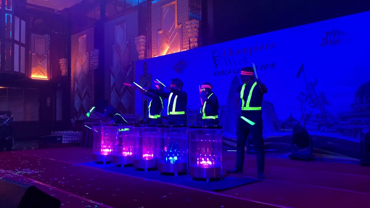 LED Drum performance